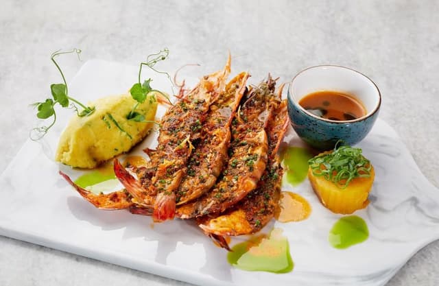 Simply Roasted Prawns